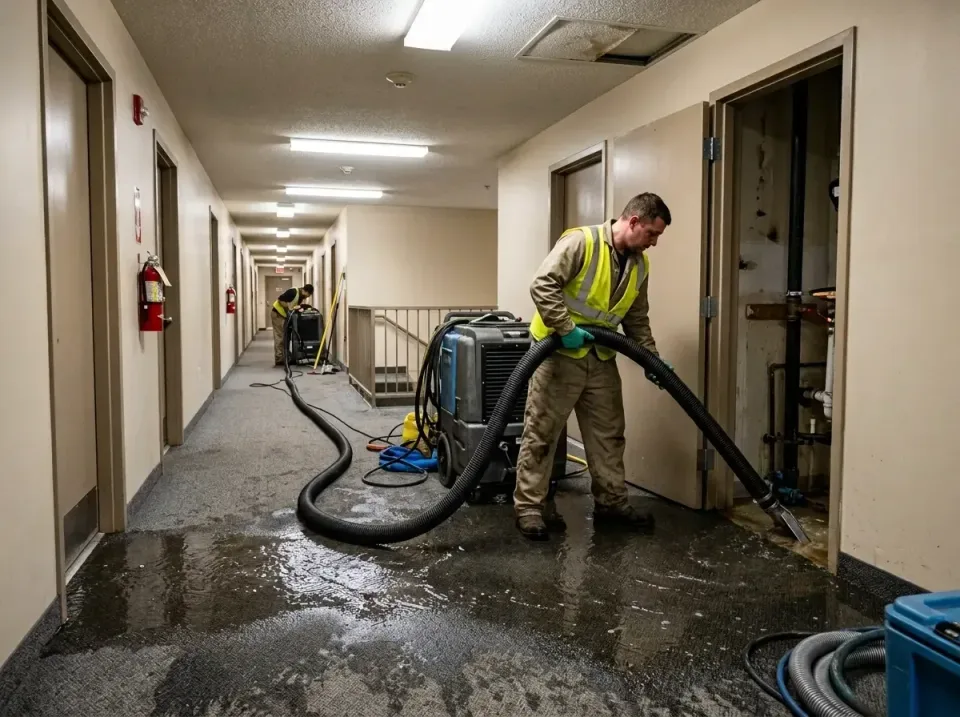multi-unit-apartment-hallway-f-005 — frequently asked questions, Emergency Burst Pipe Water Extraction & Removal in Salida d…